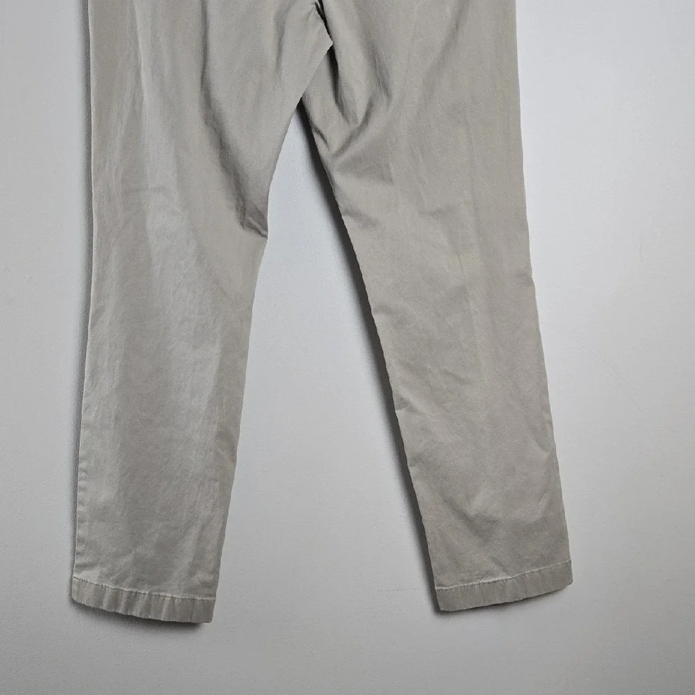 Vineyard‎ Vines Mens Breaker Chino Pants Khaki Tan Stretch Straight 34x32 Logo